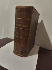 Collector SAINTE BIBLE SEGOND Oltramare Société Biblique Edition de 1891 scarce
