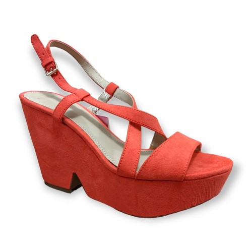 Zara corail semelle compensée - zara,