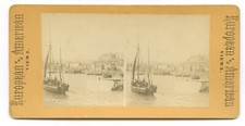 PHOTO STEREO voilier port de
