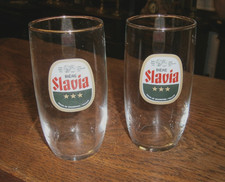 lot de 2 verres Bière SLAVIA