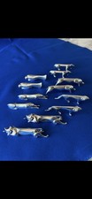 Gorgeous Sandoz Animal Art Deco Knife Holder Set of 12 Pieces