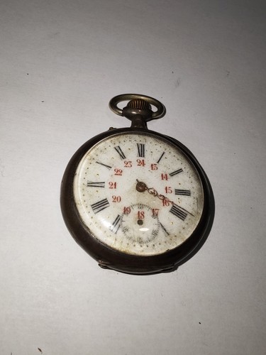 Ancienne montre gousset - ancienne, argent