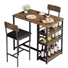 Ensemble Table de Bar avec Tabourets, Ensemble table de cuisine