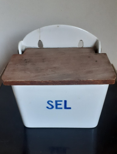 Ancien pot sel - ancien, en