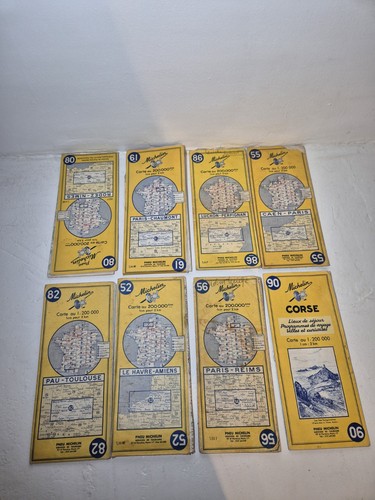 Lot cartes routieres - 12, 8
