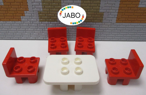 Lego duplo table 4 - (m6,