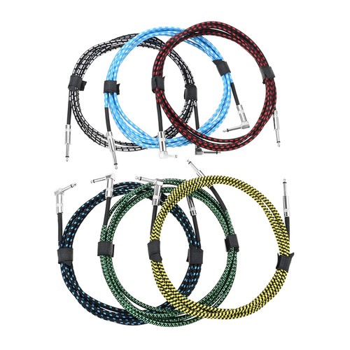 Pack 10ft guitar cable - cable,, 1/4"