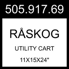 IKEA RASKOG RÅSKOG Utility