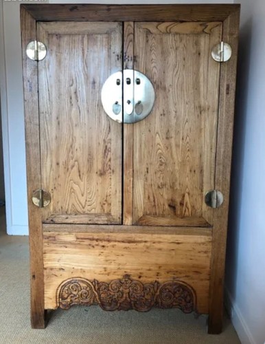Armoire bois exotique 19ieme - exotique,