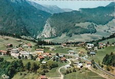 *43128 cpsm 74 Saint Jean de Sixt - vue aérienne