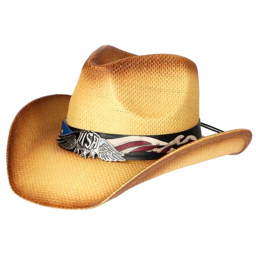 Chapeau cowboy marron - chapeau,