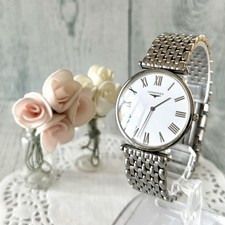 Longines Grand Classic L4.635.4 Automatic Watch Stainless Steel Elegant Dress