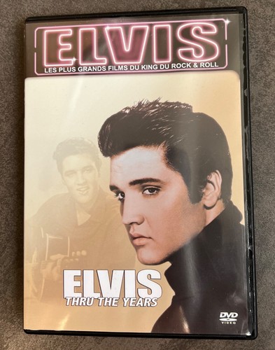 Dvd elvis presley thru - elvis,