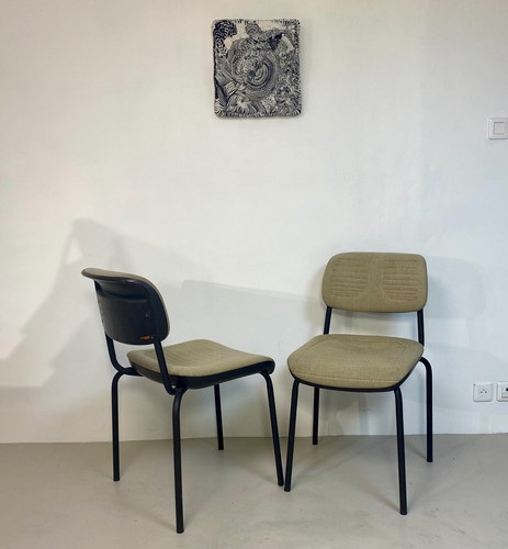 Paire chaise vintage - chaise,