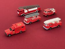 Antique toys lot MAJORETTE cars trucks trucks 4x4 miniature firefighters