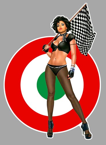 Pinup italie scooter vespa - scooter,