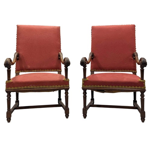 Paire fauteuil style - fauteuil, louis