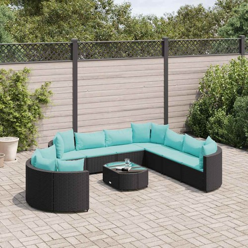 Salon jardin avec coussins - salon,