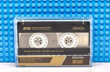 DENON  RD-X   80  TYPE I  BLANK CASSETTE TAPE (1)  (USED)