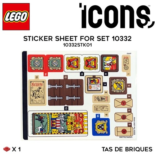 Lego stickers autocollants - lego,