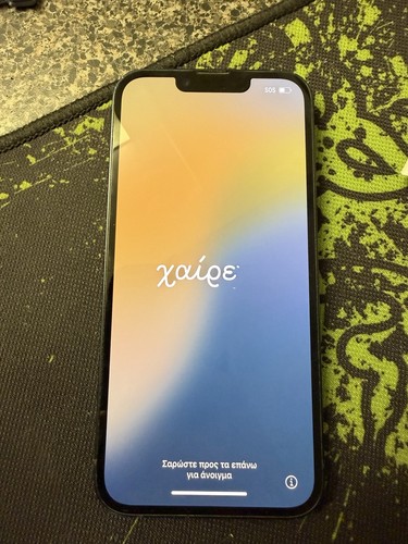 Apple iphone 128gb blue - 14,