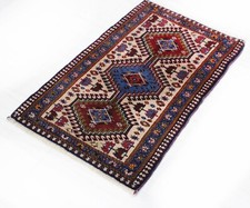 Tapis Tissé À La Main Yalammeh Tapis Oriental 90 X 60 CM Tapis Persan N° : 30-YO