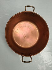 Bassine à Confiture en Cuivre - Poignée en laiton