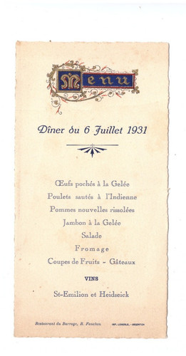 Eguzon restaurant du - restaurant,