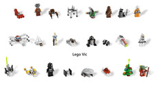 Lego 7958 Calendar Calendrier Star Wars choose the Day choisir la Date 2011