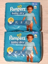 78 couches Pampers Baby dry