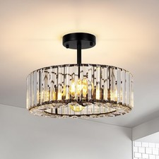 Moderne Plafonnier en Cristal