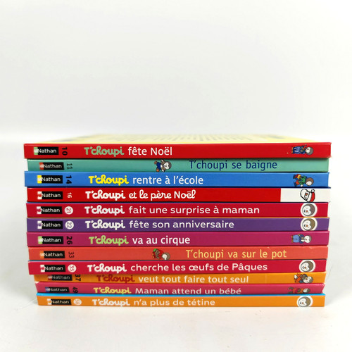 Choupi lot livres - t'choupi,