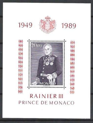Cd29 bloc prince rainier - cd29-,