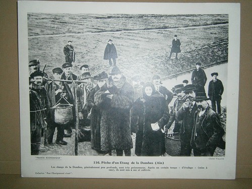 Gravure vieux métiers pêche - métiers,