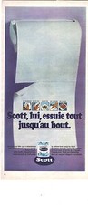 ADVERTISING 1960 SCHOTT wipes everything