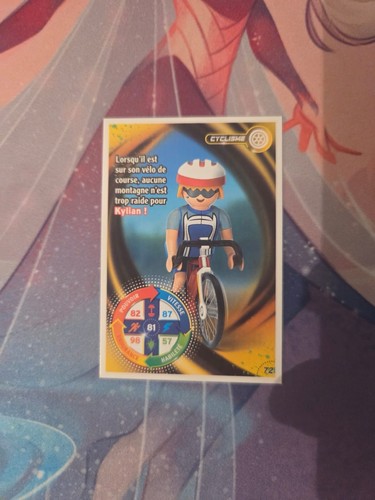 Playmobil carte cyclisme - carte,