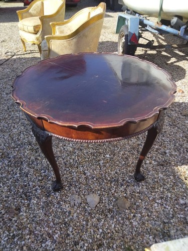 Table basse englais ronde - englais, en