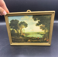 Cadre vintage avec scène de