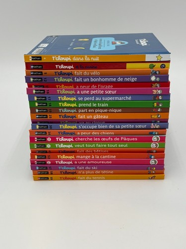 Lot livres tchoupi - livres,