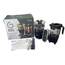 Babymoov Duo Meal Station Grey Multi-Speed Food Maker Steamer #NO2977 (TC)