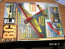 RC Pilot #18 Insert Plan Miles Sparrowhawk / Optic 6 Yak 54 T-Rex