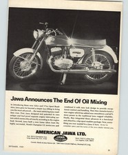1969 PAPER AD American Jawa Motorcycle 125CC 175CC Sport Roadster