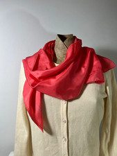 Charvet pink large silk square