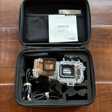 GoPro Hero 4 Black Carrying Case, Manual, and 2 Cages