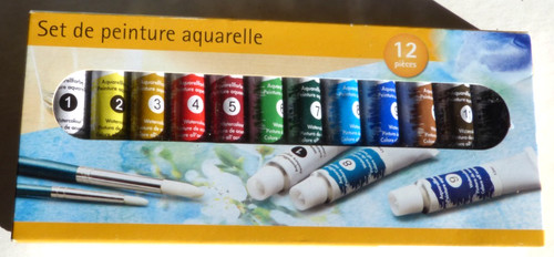 Boite peinture aquarelle - boite,