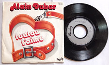 RARE SP ECHANTILLON PROMO ELECTRO POP ALAIN DUBAR - TOUTOU T'AIME + 1 - 1982