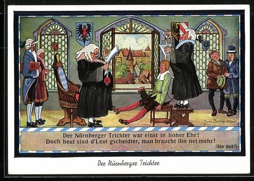 Carte postale artiste hans - postale,