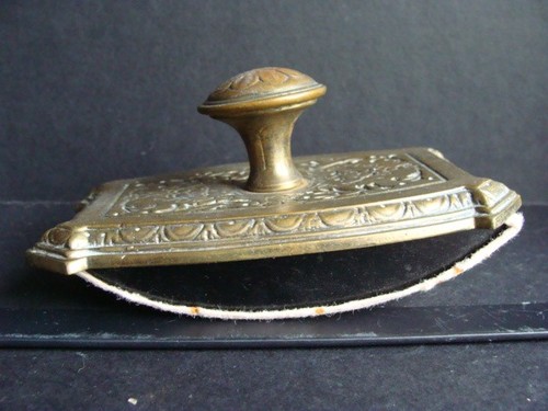 Tampon buvard bronze - tampon,