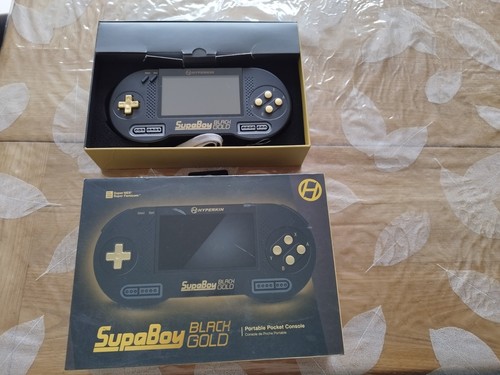 Hyperkin supaboy black gold - supaboy,