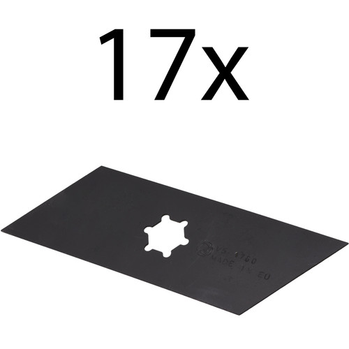 17pcs 6cm scarificateur - 16,6cm,